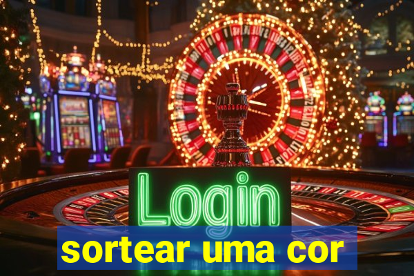 sortear uma cor